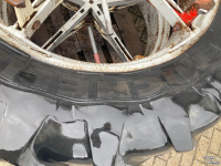 Räder, Reifen, Felgen & Distanzringe Michelin 16.9R38 dubbellucht 5 ster