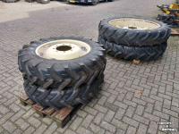 Räder, Reifen, Felgen & Distanzringe Zetor Cultuurwielen 12.4 R28  12.4 R 46   (320/95 R28 320/95 R46)  ZF Steek
