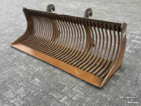 Gesteinlöffels Hekamp Puinriek shovel 250 cm breed Volvo ophanging