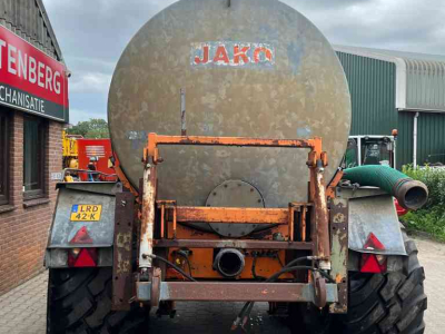 Gülletankwagen / Güllefässer Jako BT12500T Mesttank, watertank, tandemas, mestverwerking