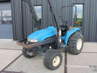 Gartentraktoren New Holland TC25D (Shibaura ST324H) hydrostaat minitrekker tractor met voorlader frontlader