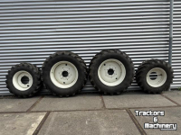 Räder, Reifen, Felgen & Distanzringe Michelin Set Michelin Banden 540/65R34 & 440/65R24 Vaste Velgen