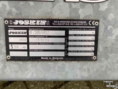 Weide-belüfter / Weide-egge Joskin BF300R4S2