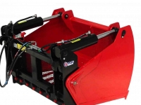 Silageschneidezange Qmac Kuilhapper 160 met geschroefde tand