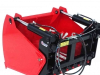 Silageschneidezange Qmac Kuilhapper 160 met geschroefde tand