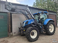 Schlepper / Traktor New Holland T7.170 Range Command voorlader fronthef front PTO geveerde vooras en cabine