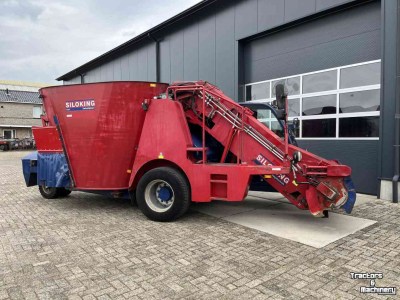 Selbstfahrende Futtermischwagen Siloking Siloking zelfrijdende Selfline 13 compact