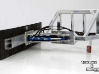 Gülleschieber Qmac Modulo Gummischiebers für Gülle 2400mm anbau Fuchs