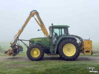 Schlepper / Traktor John Deere 6910 met Herder Grenadier MBK 120 S