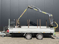Autoanhänger bis 3500 Kg  Aanhangwagen met bosbouwkraan