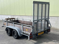 Minibagger JCB Micrograafmachine JCB 8008 CTS met machinetransporter