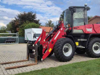 Radlader Yanmar V100 met lepels, 920 uur, zeer netjes en compleet!