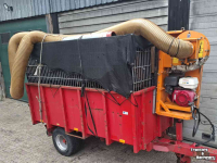 Kipper  Zuigwagen kiepwagen met Votex zuigunit bladzuiger zuiger vuilopzuiger mestzuiger