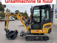 Bagger / Baggermaschine XCMG Verhuur | huur 2t graafmachine €115 dag