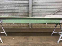 Förderband  4150X400 MM TRANSPORTBAND VLAKKE BAND FLAT BELT CONVEYOR BELT FLACHBAND FÖRDERBAND