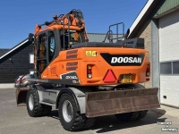 Mobilbagger Doosan DX140w-5
