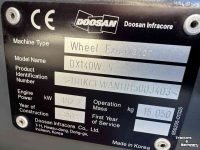 Mobilbagger Doosan DX140w-5
