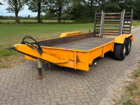 Tiefladeanhänger Tobroco oprijwagen/dieplader/machinetransporter