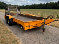 Tiefladeanhänger Tobroco oprijwagen/dieplader/machinetransporter