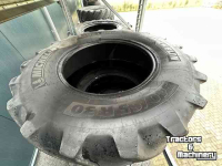 Räder, Reifen, Felgen & Distanzringe Michelin 540/65x30 set