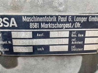 Gülletankwagen / Güllefässer BSA BSA Duport mesttank 8 kuub mestverwerking