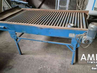 Verleseeinheit  2200X1100 Rollenleestafel, Roller inspection belt, Rollenverlesetisch