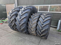 Räder, Reifen, Felgen & Distanzringe Michelin 580/70R38 en 480/70R28 Omnibib