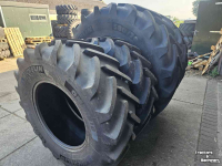 Räder, Reifen, Felgen & Distanzringe Michelin 580/70R38 en 480/70R28 Omnibib