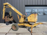 Bagger / Baggermaschine  Griesser 1614 getrokken kraan graafmachine op wielen met knijperbak