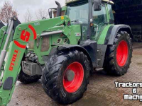 Schlepper / Traktoren Fendt 716 TMS Tractor + Stoll FZ 43-34 Voorlader