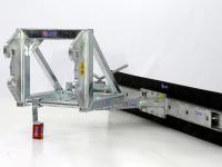 Gummi-Schieber Qmac Modulaire schuifbalk met canvas rubbermat