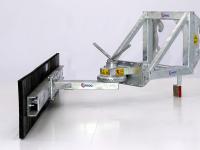 Gummi-Schieber Qmac Modulaire schuifbalk met canvas rubbermat