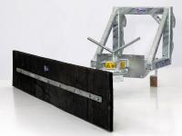 Gummi-Schieber Qmac Modulaire schuifbalk met canvas rubbermat