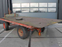 Anhänger  landbouwwagen Balenwagen aanhangwagen aanhanger 4-wielige wagen kar balenkar