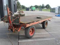 Anhänger  landbouwwagen Balenwagen aanhangwagen aanhanger 4-wielige wagen kar balenkar
