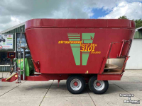 Futtermischwagen Vertikal Strautmann Verti-mix 3101 voermengwagen