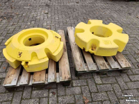 Radgewichte John Deere binnen wielgewichten / ballastgewichten/ achterwielen