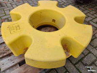 Radgewichte John Deere binnen wielgewichten / ballastgewichten/ achterwielen
