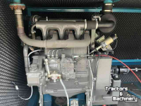 Stationäre Motor/Pump set  onderstel geluid gedempt , MWM 3 cilinder
