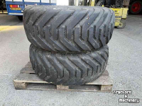 Räder, Reifen, Felgen & Distanzringe BKT 400/60-22.5 op wiel  6 gts ET-50