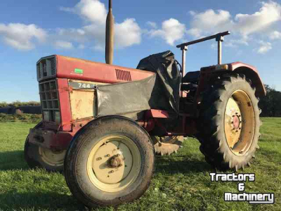 Schlepper / Traktor International 744 VERKOCHT/SOLD/VERKAUFT