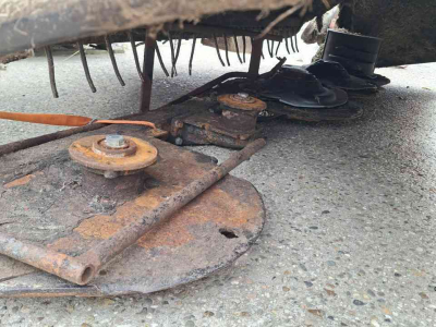 Mähwerk Fella SM 270 met kneuzer voor evt. onderdelen of reparatie
