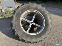 Räder, Reifen, Felgen & Distanzringe Michelin 540/65R34 Dubbelucht