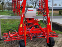 Striegelmaschine He-Va 6 meter met Stocks zaaimachine