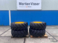 Teleskopradlader Michelin 460/70R24 Band + velg JCB
