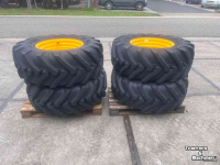 Teleskopradlader Michelin 460/70R24 Band + velg JCB