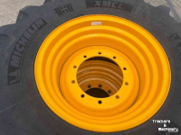 Teleskopradlader Michelin 460/70R24 Band + velg JCB