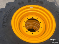 Teleskopradlader Michelin 460/70R24 Band + velg JCB