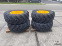 Teleskopradlader Michelin 460/70R24 Band + velg JCB