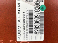 Räder, Reifen, Felgen & Distanzringe  W16L28  VELG 1628     kubota/claas  3j03668691